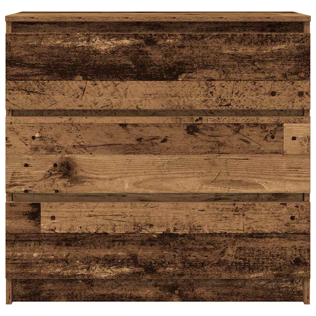 Bufetă din lemn vechi 80x35x76 cm din lemn prelucrat GartenMobel Dekor