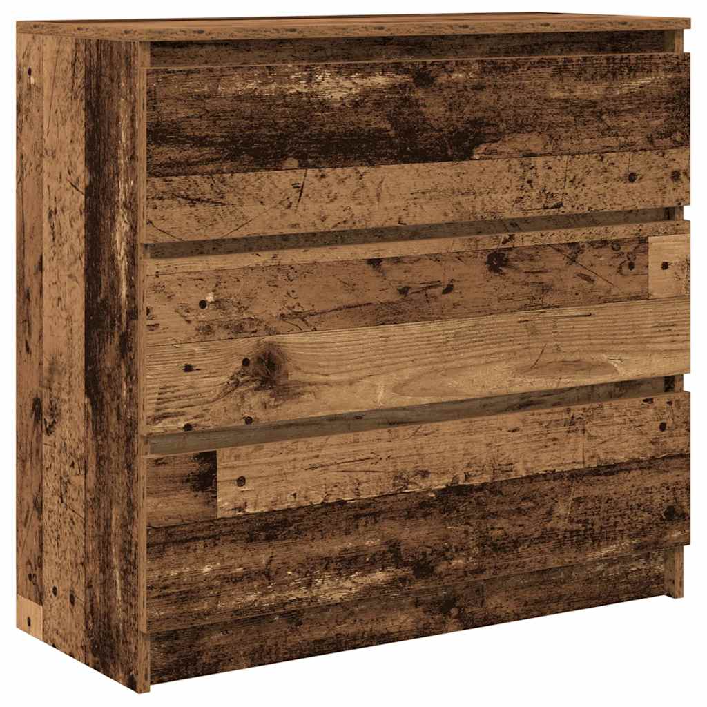 Bufetă din lemn vechi 80x35x76 cm din lemn prelucrat GartenMobel Dekor