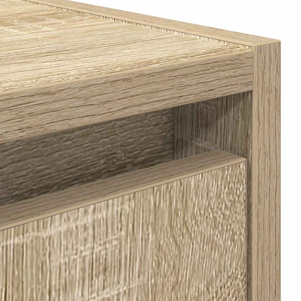 Noptiera montata pe perete Stejar Sonoma 38x34x40 cm GartenMobel Dekor