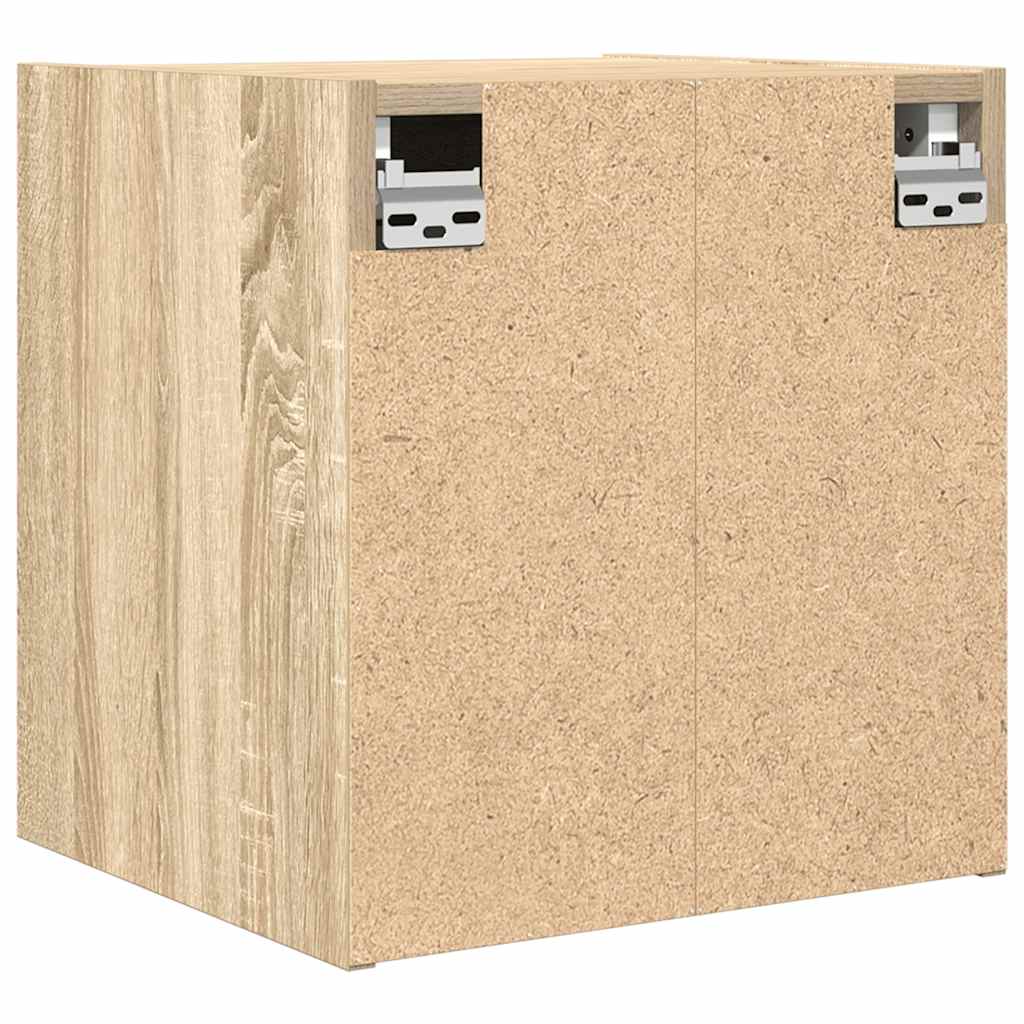 Noptiera montata pe perete Stejar Sonoma 38x34x40 cm GartenMobel Dekor