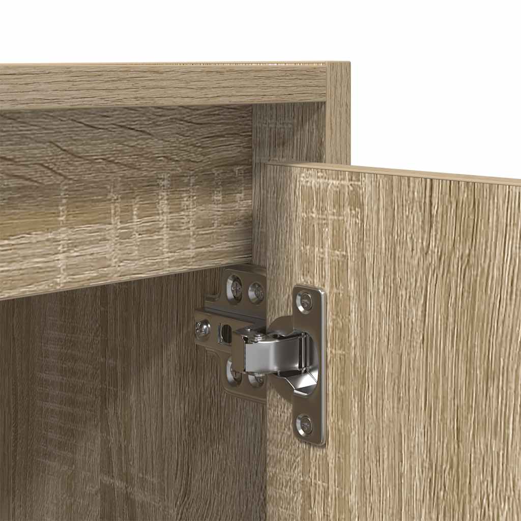 Noptiera montata pe perete Stejar Sonoma 38x34x40 cm GartenMobel Dekor