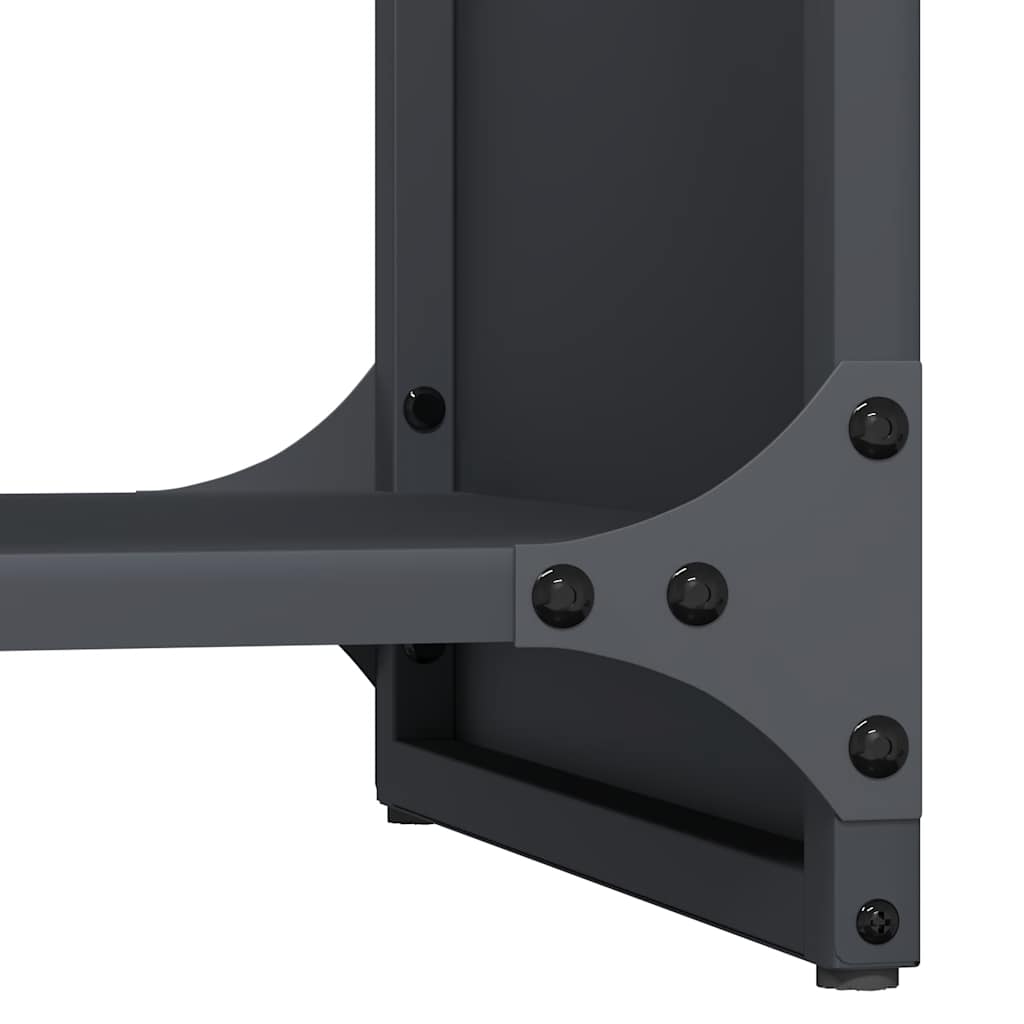 Suport pentru lemne de foc Antracit Oțel laminat la rece GartenMobel Dekor