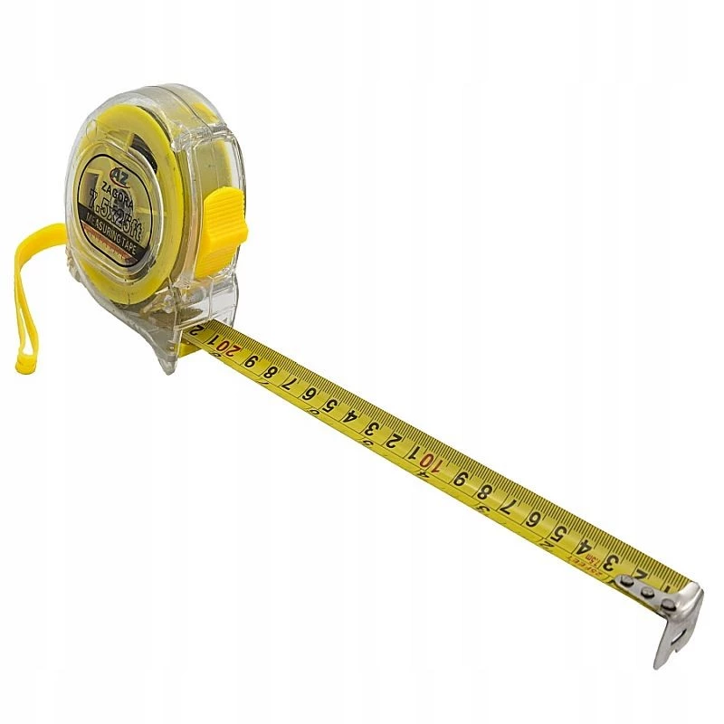 Ruleta de masurare, banda metalica lungime 7.5 m, sistem blocare si retragere, clema MultiMark GlobalProd