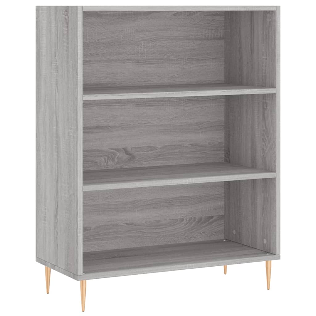 Dulap înalt, gri sonoma, 69,5x34x180 cm, lemn compozit GartenMobel Dekor