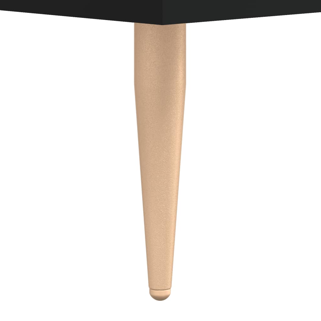 Dulap înalt, negru, 69,5x34x180 cm, lemn compozit GartenMobel Dekor