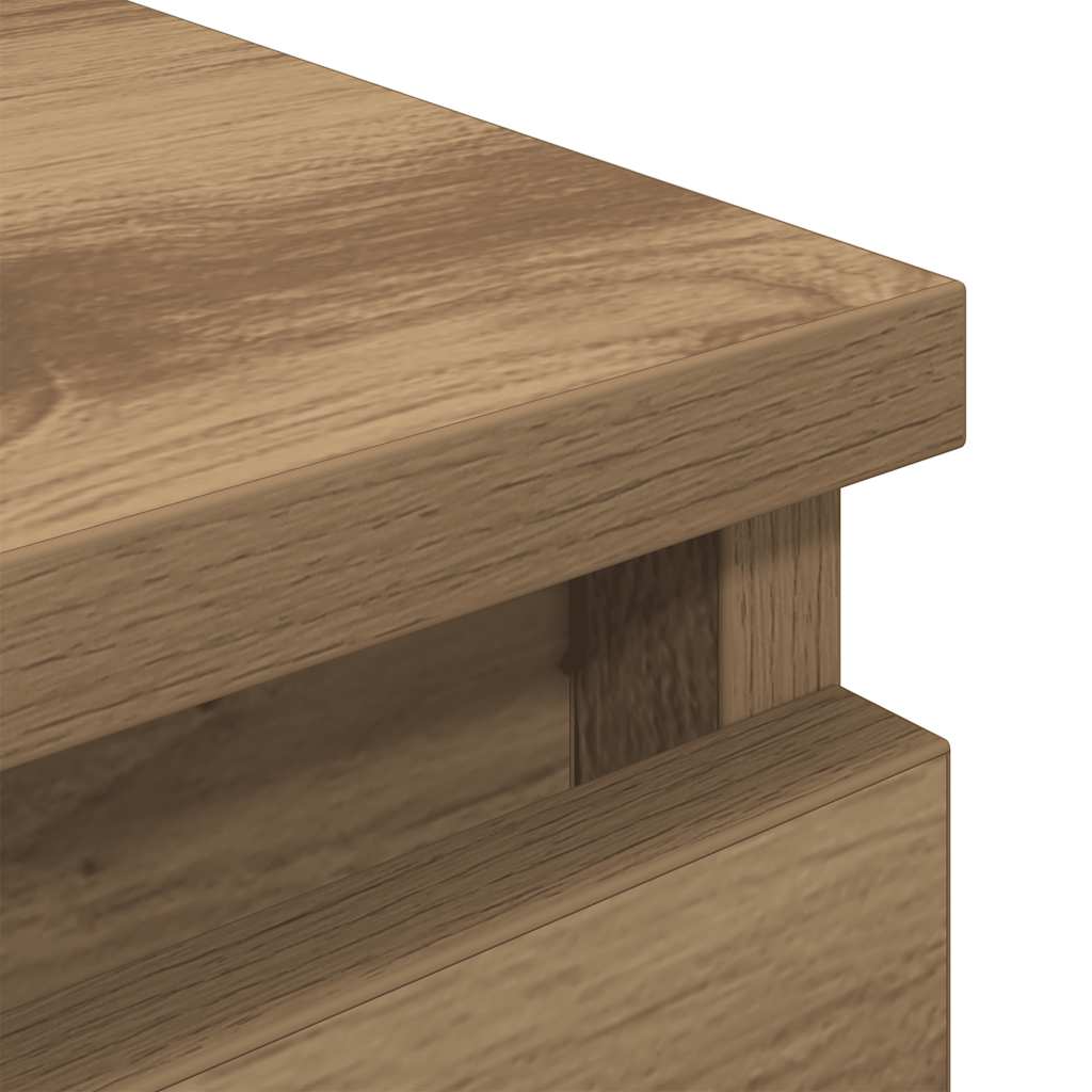 Dulap TV Artisan Stejar 40x35x54 cm Lemn prelucrat GartenMobel Dekor