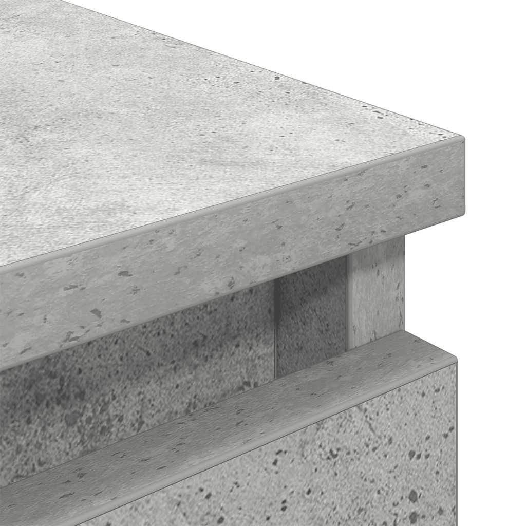 Dulap TV Beton Gri 40x35x54 cm Lemn prelucrat GartenMobel Dekor
