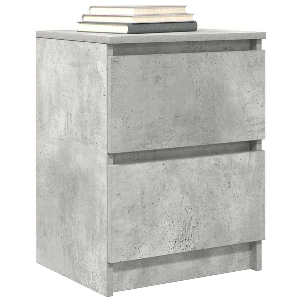 Dulap TV Beton Gri 40x35x54 cm Lemn prelucrat GartenMobel Dekor