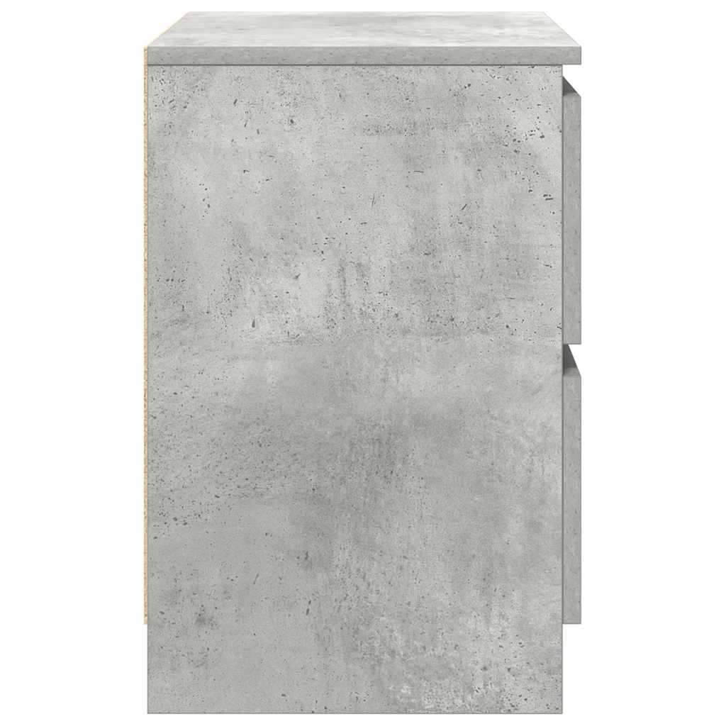 Dulap TV Beton Gri 40x35x54 cm Lemn prelucrat GartenMobel Dekor