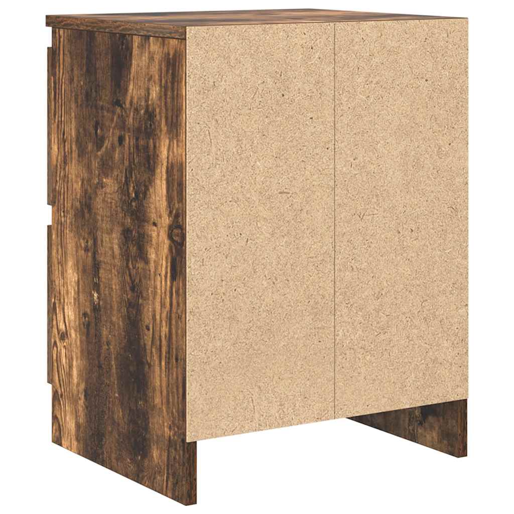 Dulap TV Stejar afumat 40x35x54 cm Lemn prelucrat GartenMobel Dekor