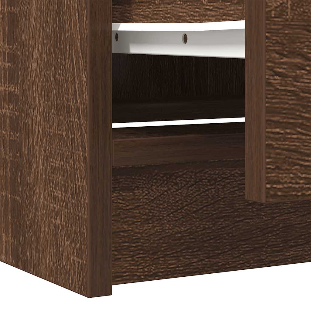 Dulap TV Stejar maro 40x35x54 cm Lemn prelucrat GartenMobel Dekor