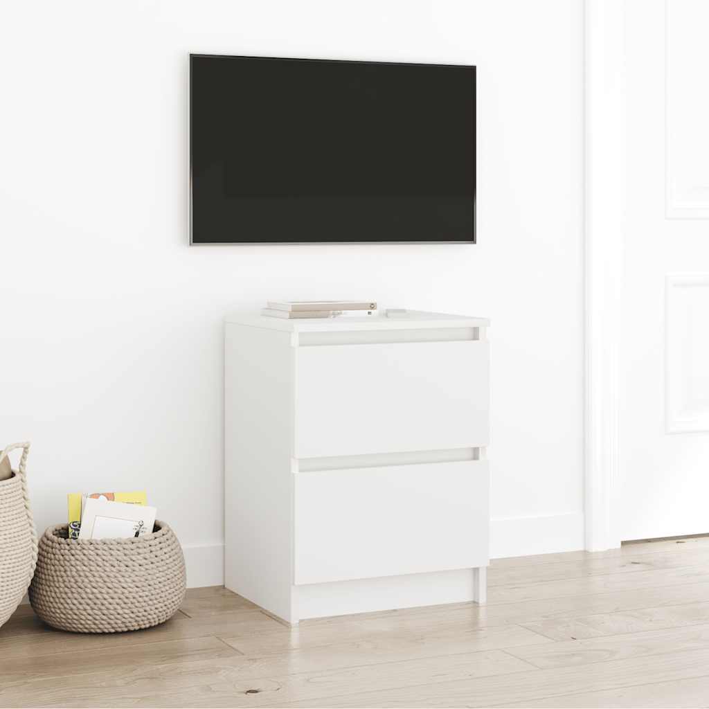 Dulap TV alb 40x35x54 cm lemn prelucrat GartenMobel Dekor