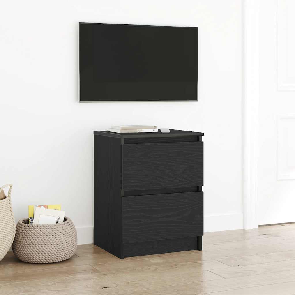 Dulap TV negru 40x35x54 cm din lemn prelucrat GartenMobel Dekor
