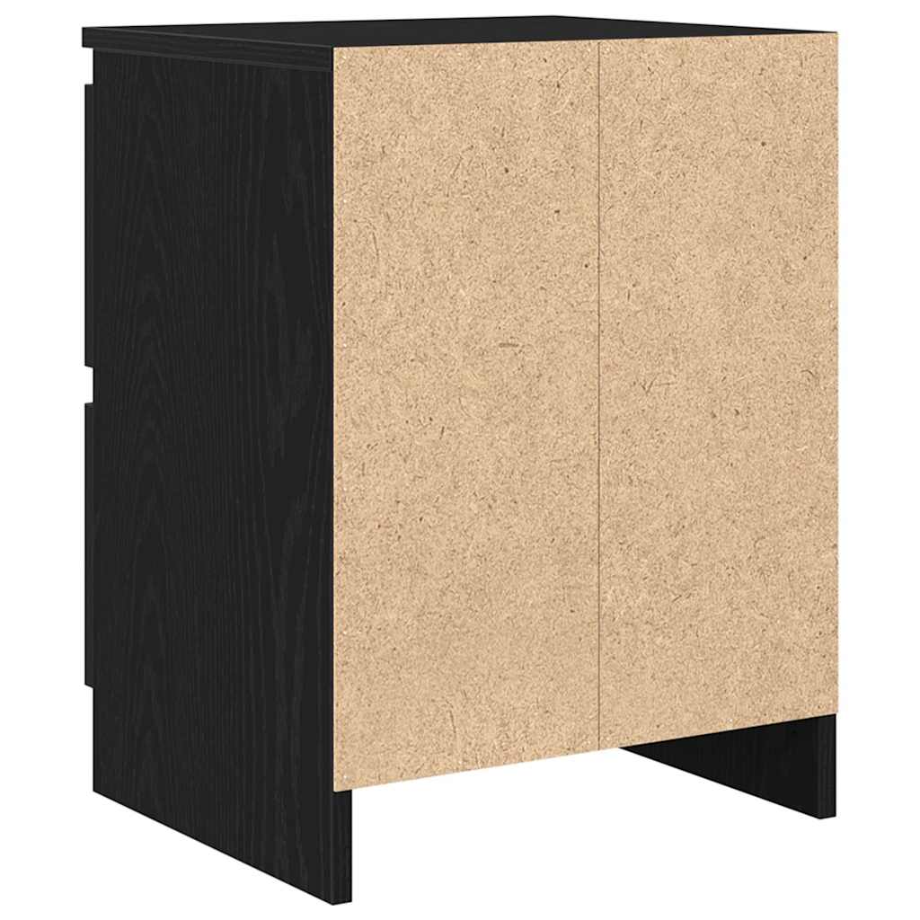 Dulap TV negru 40x35x54 cm din lemn prelucrat GartenMobel Dekor