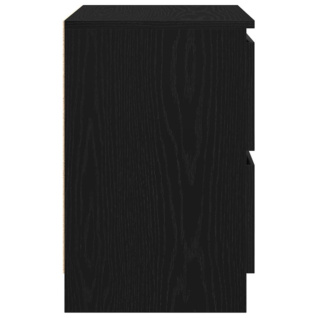 Dulap TV negru 40x35x54 cm din lemn prelucrat GartenMobel Dekor