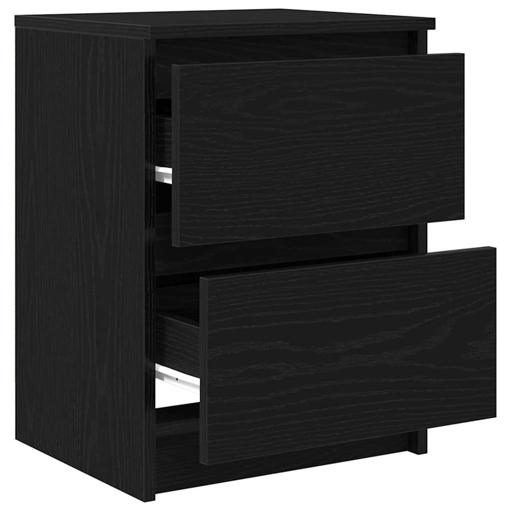 Dulap TV negru 40x35x54 cm din lemn prelucrat GartenMobel Dekor