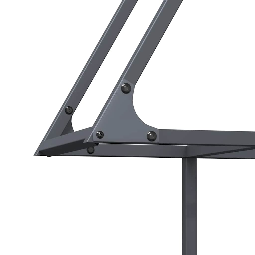 Suport pentru lemne de foc Antracit Oțel laminat la rece GartenMobel Dekor