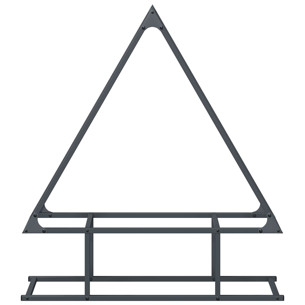 Suport pentru lemne de foc Antracit Oțel laminat la rece GartenMobel Dekor