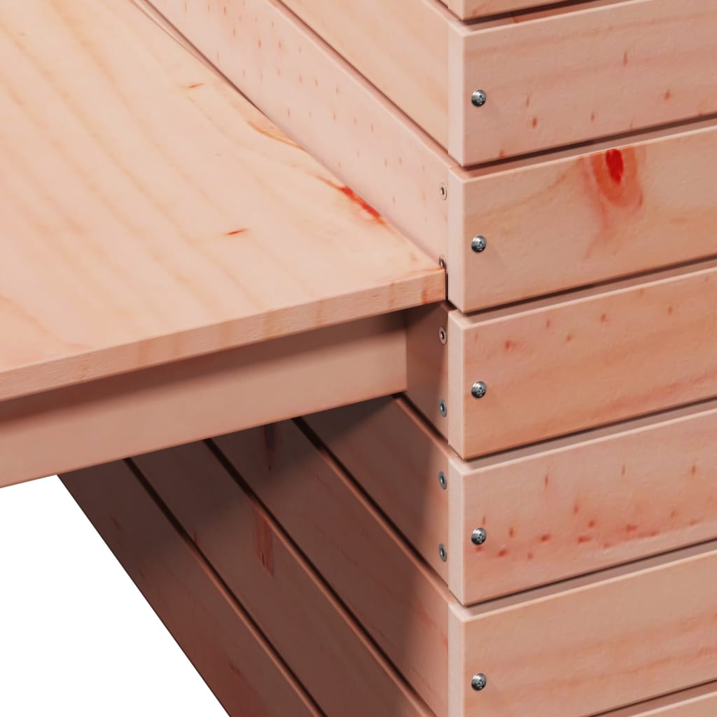 Banchetă cu jardiniere, 167,5x60x65 cm, lemn masiv douglas GartenMobel Dekor