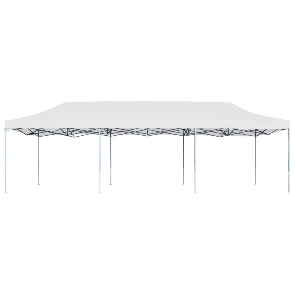 Cort de petrecere pliabil, alb, 3 x 9 m GartenMobel Dekor