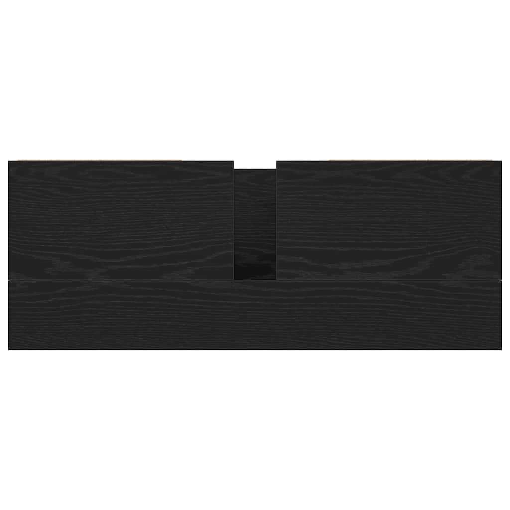 Dulap pentru chiuvetă cu sertare Stejar negru 90x34,5x60 cm GartenMobel Dekor
