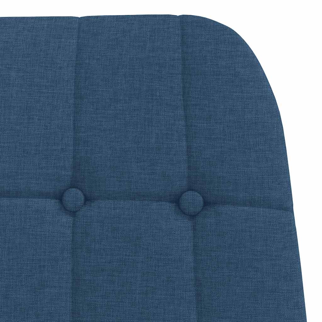 Scaun de relaxare, albastru, material textil GartenMobel Dekor