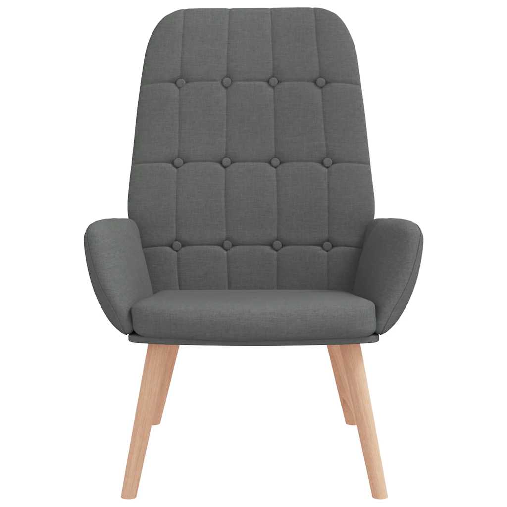 Scaun de relaxare, gri închis, material textil GartenMobel Dekor