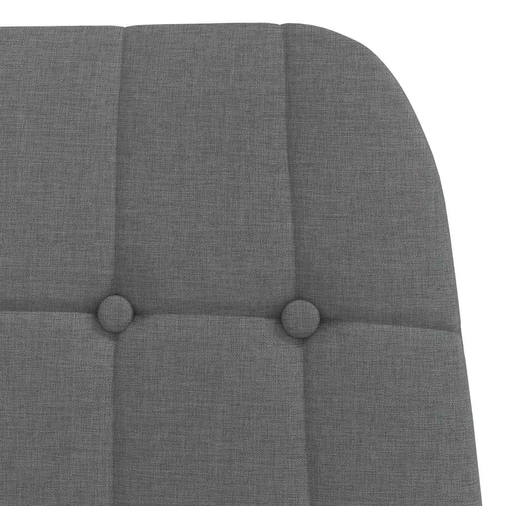 Scaun de relaxare, gri închis, material textil GartenMobel Dekor