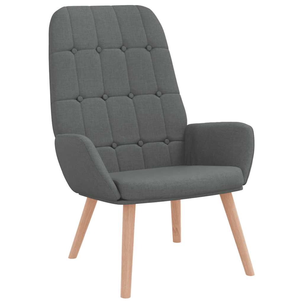 Scaun de relaxare, gri închis, material textil GartenMobel Dekor