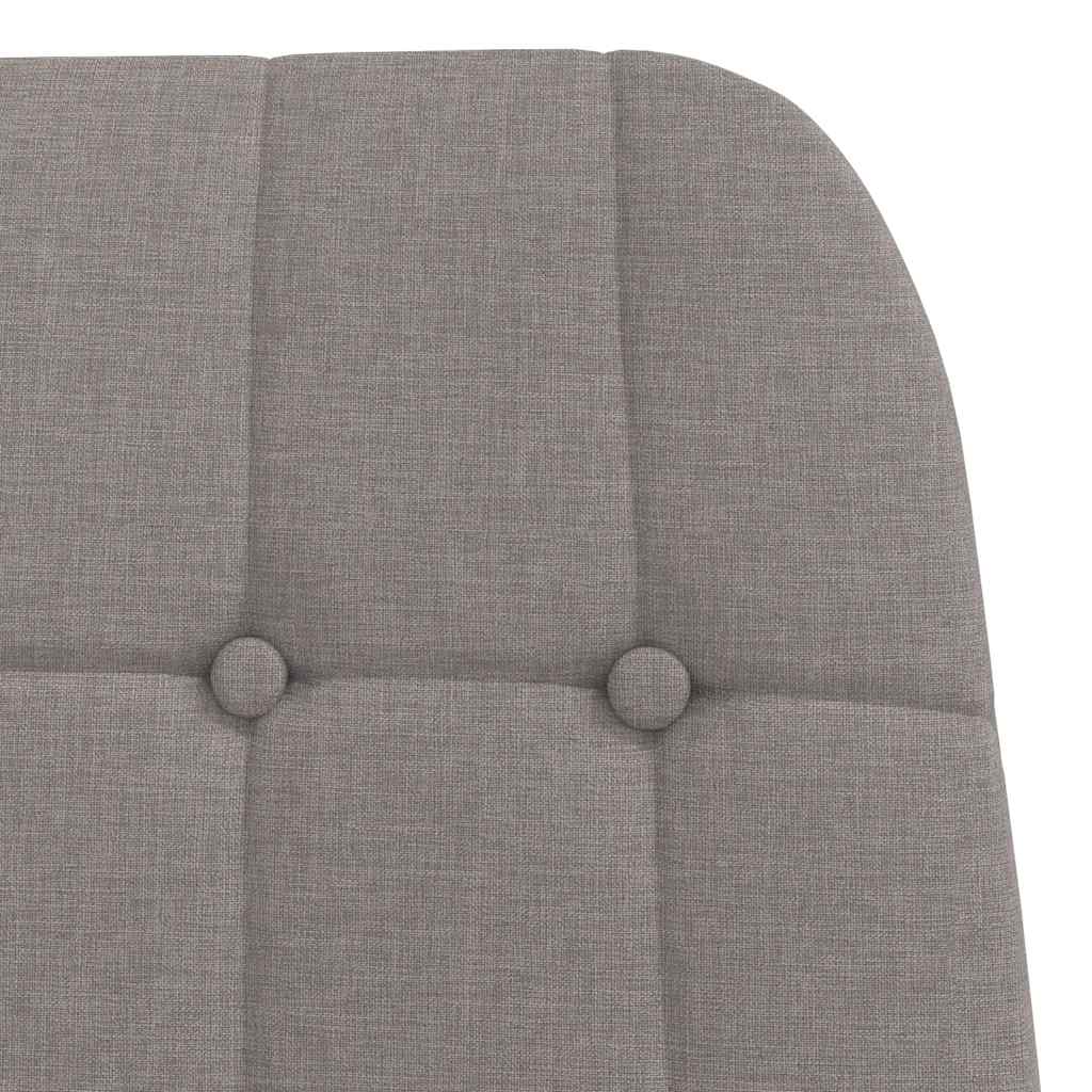 Scaun de relaxare, gri taupe, material textil GartenMobel Dekor