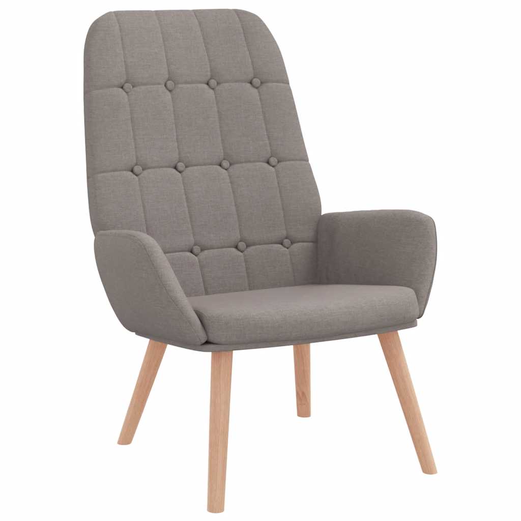 Scaun de relaxare, gri taupe, material textil GartenMobel Dekor