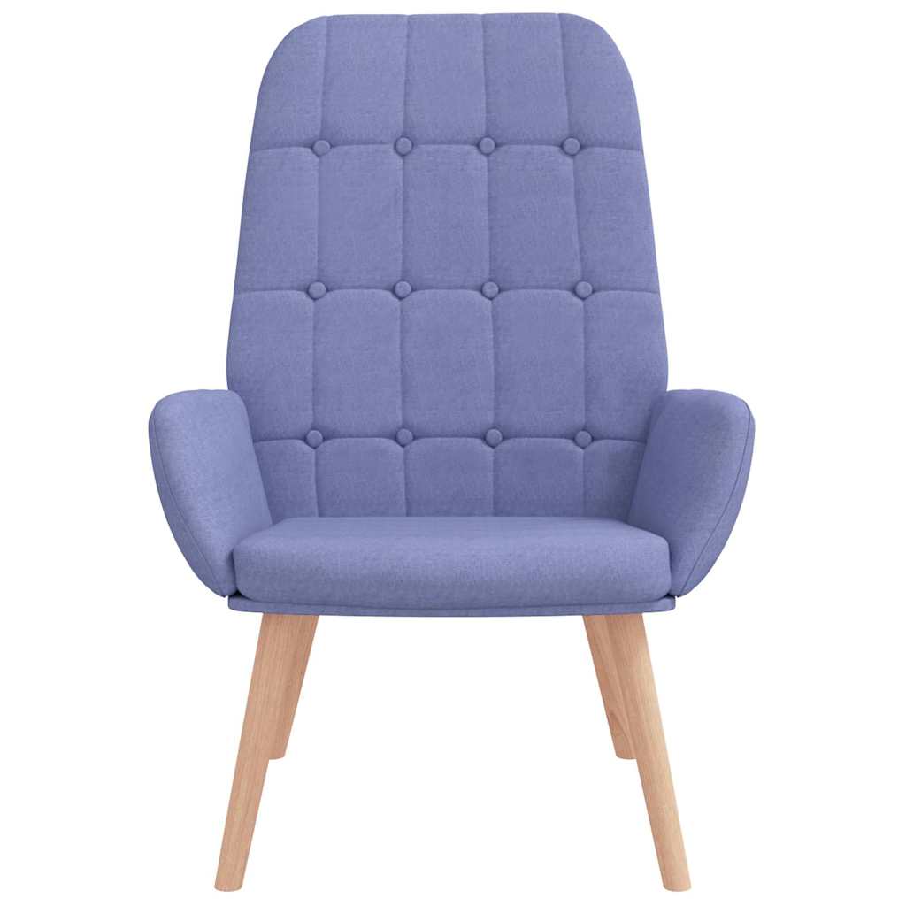 Scaun de relaxare, jeans albastru, material textil GartenMobel Dekor