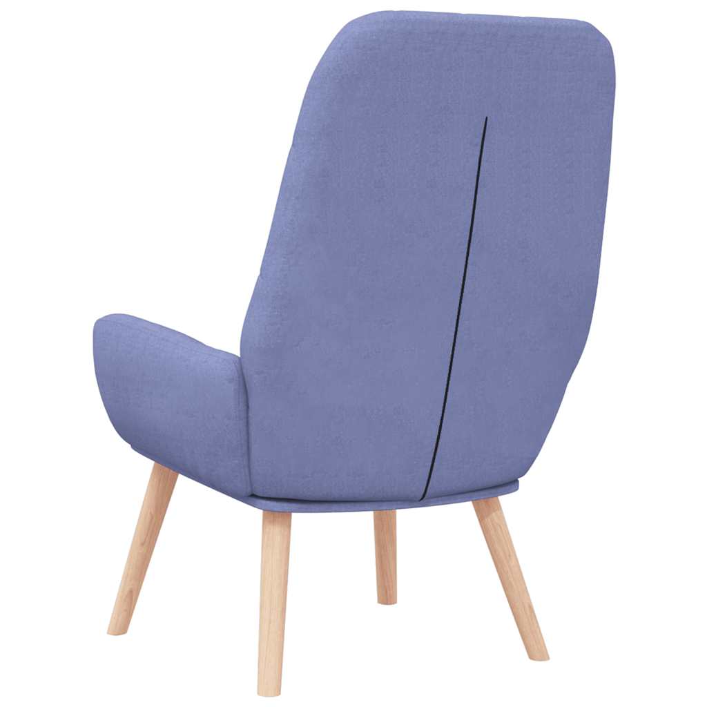 Scaun de relaxare, jeans albastru, material textil GartenMobel Dekor