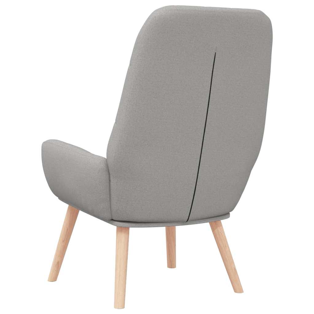Scaun de relaxare Cloud Grey Fabric GartenMobel Dekor