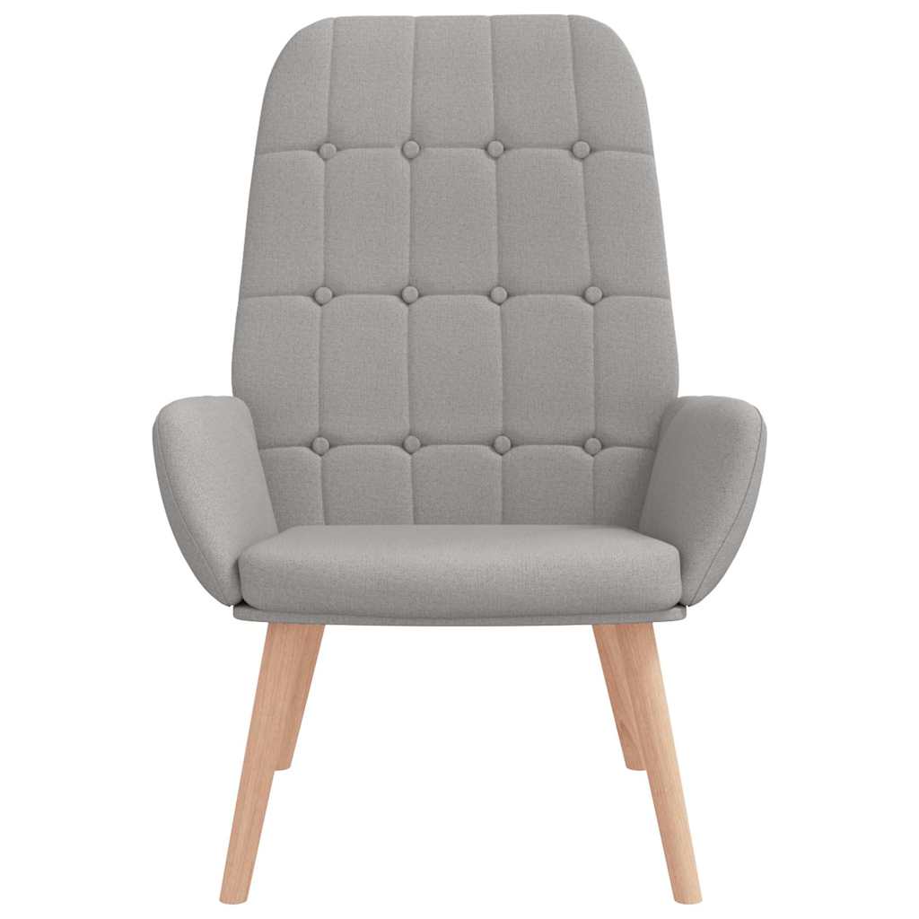 Scaun de relaxare Cloud Grey Fabric GartenMobel Dekor
