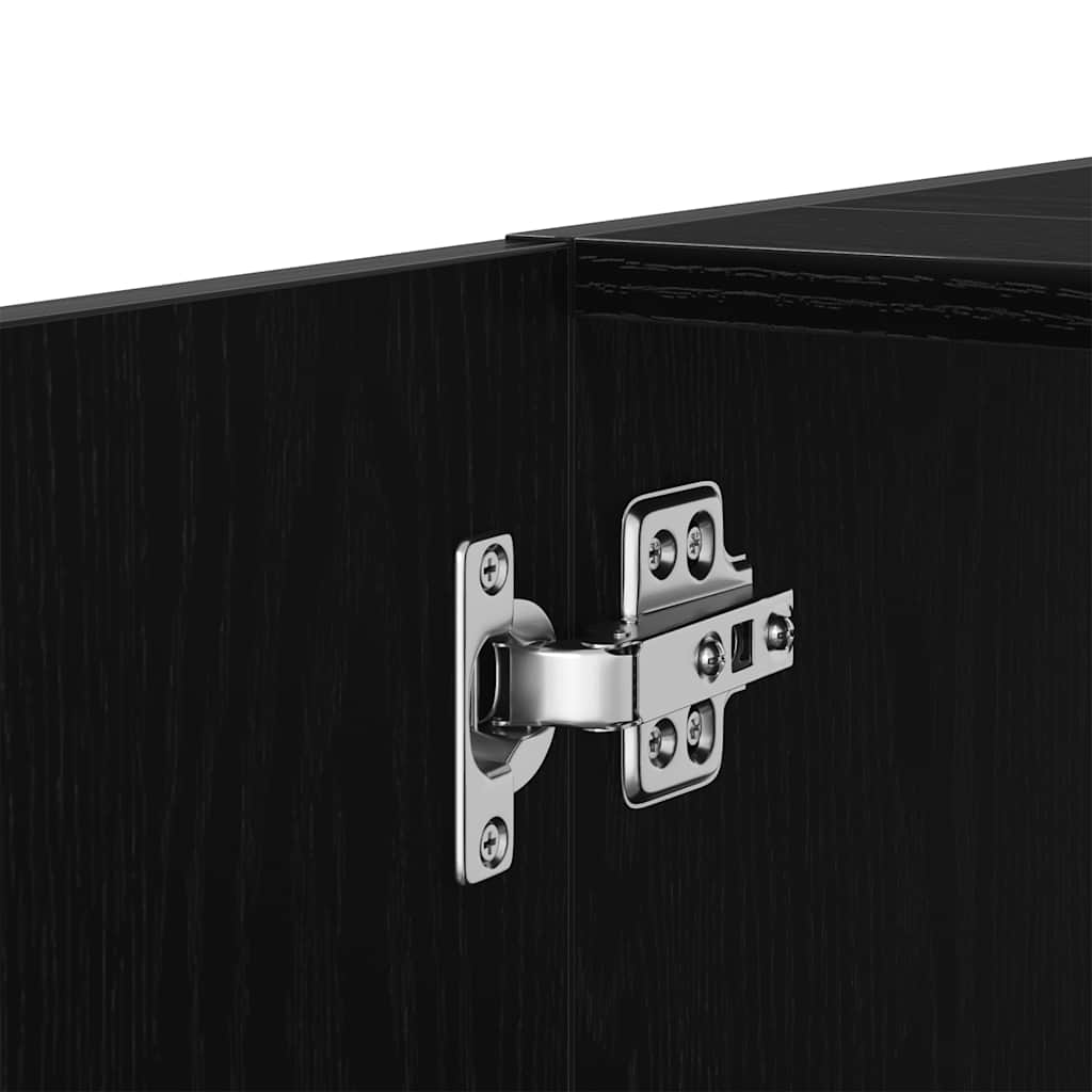 Dulap pentru chiuvetă Stejar negru 63x30x54 cm Lemn prelucrat GartenMobel Dekor