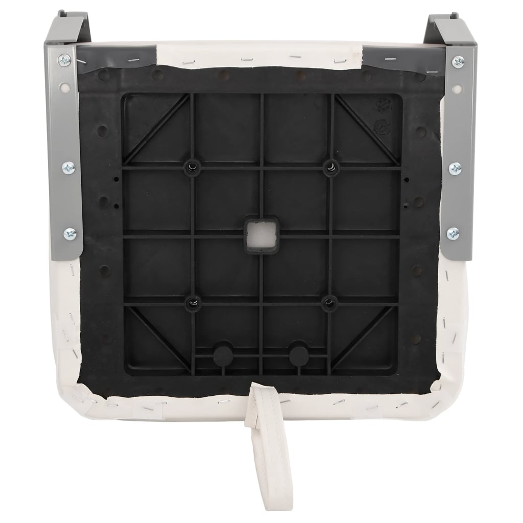 Scaune pliabile pentru barcă 2 buc. cu spătar înalt 41x36x48 cm GartenMobel Dekor