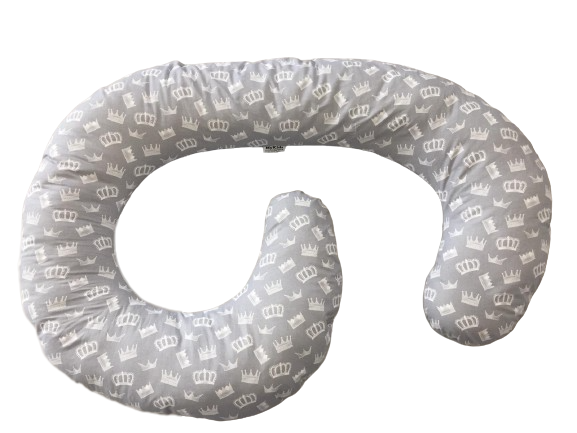 Perna De Alaptare Multifunctionala MyKids Coronite Gri GreatGoods Plaything