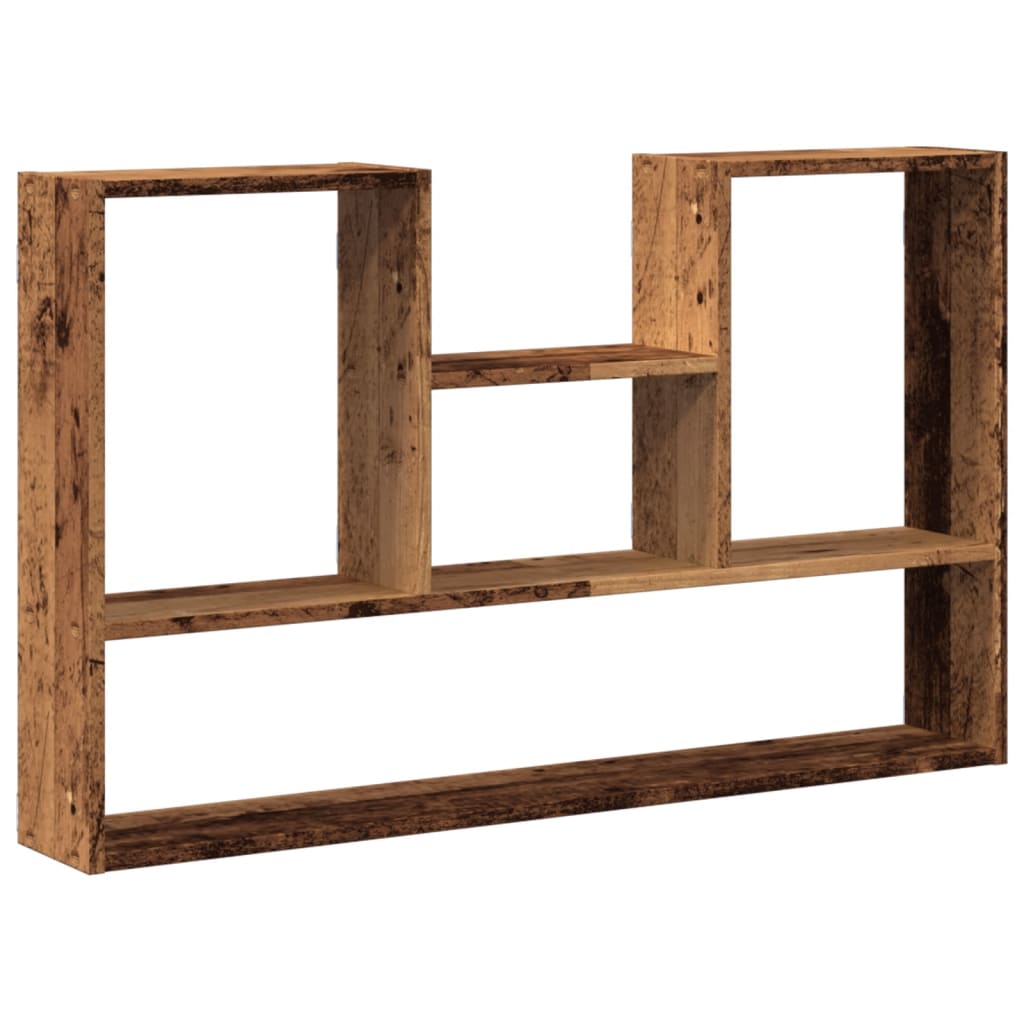 Raft de perete, lemn vechi, 99x15x60 cm, lemn prelucrat GartenMobel Dekor