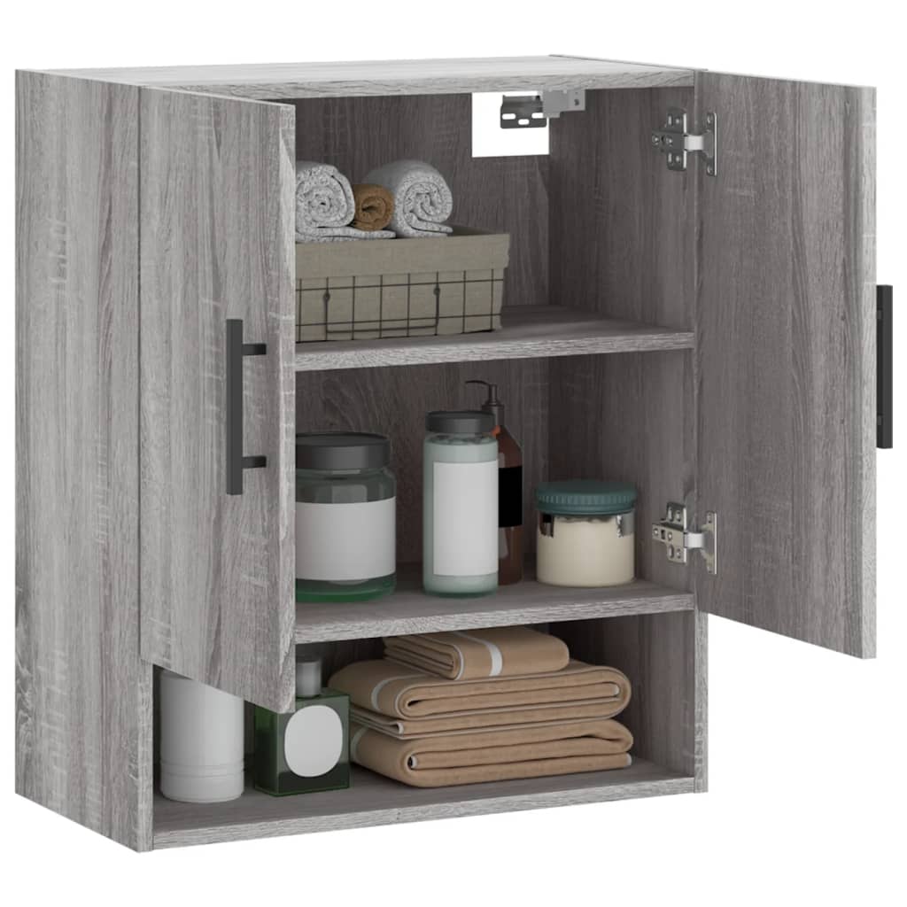Dulap de perete, gri sonoma, 60x31x70 cm, lemn compozit GartenMobel Dekor