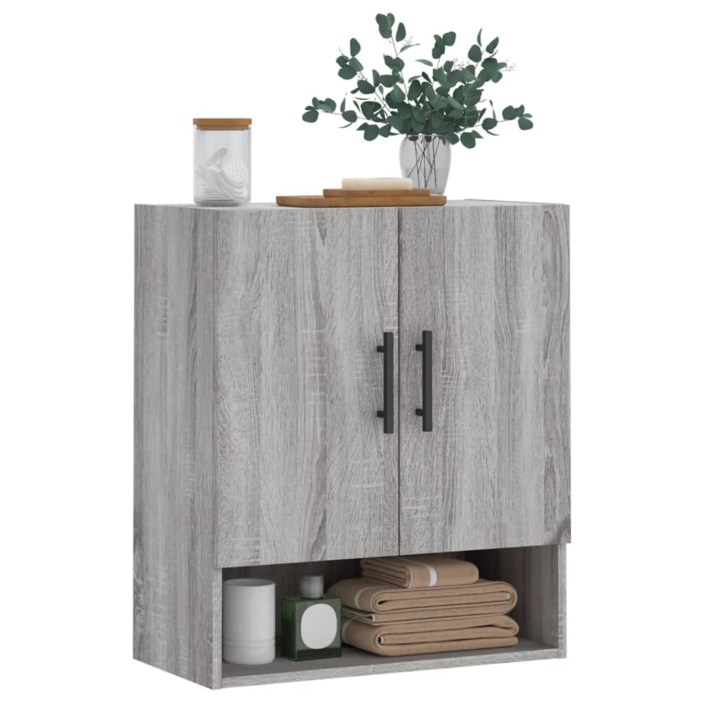 Dulap de perete, gri sonoma, 60x31x70 cm, lemn compozit GartenMobel Dekor