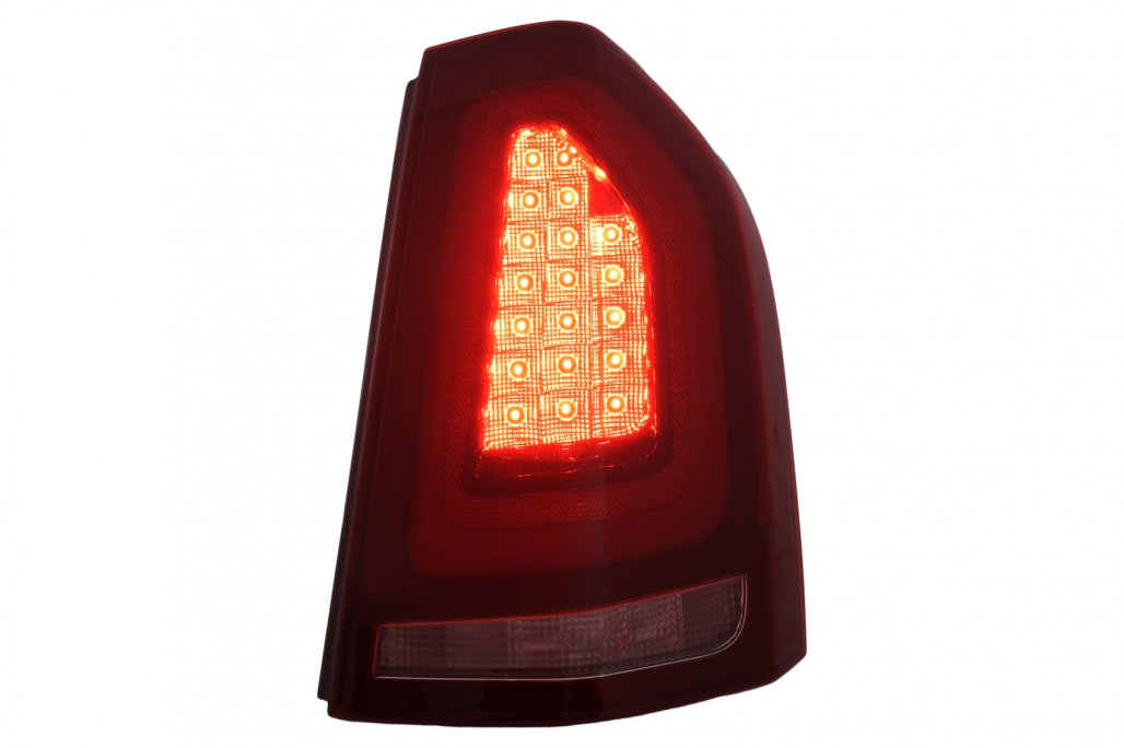 Stopuri Litec LED VW Scirocco III 08-10 rosu / fum Performance AutoTuning