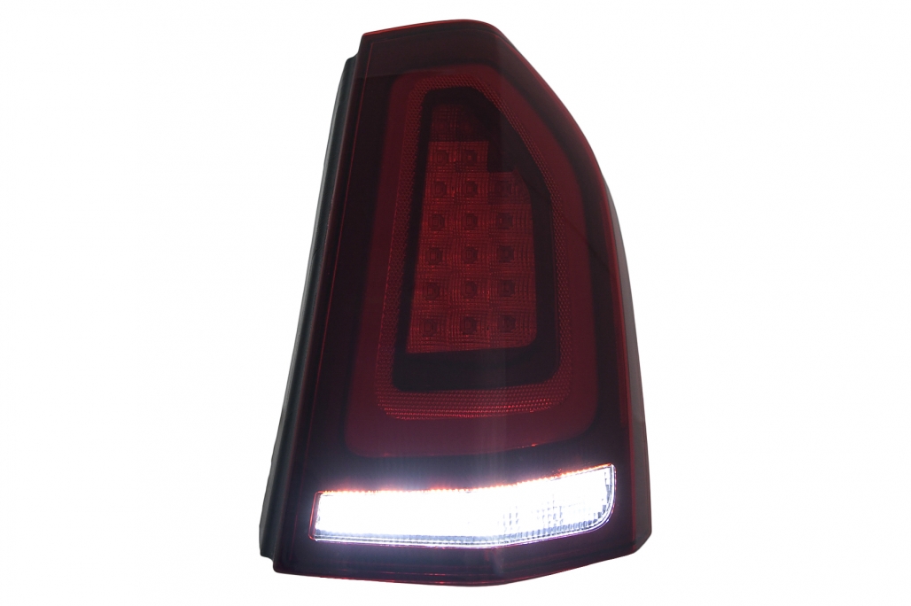 Stopuri Litec LED VW Scirocco III 08-10 rosu / fum Performance AutoTuning