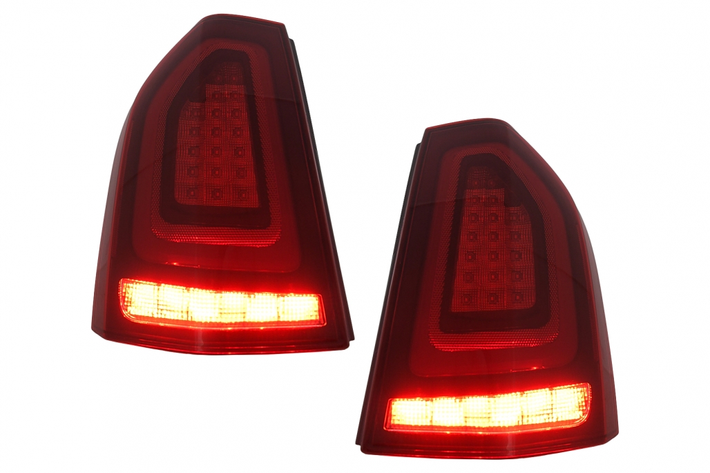 Stopuri Litec LED VW Scirocco III 08-10 rosu / fum Performance AutoTuning