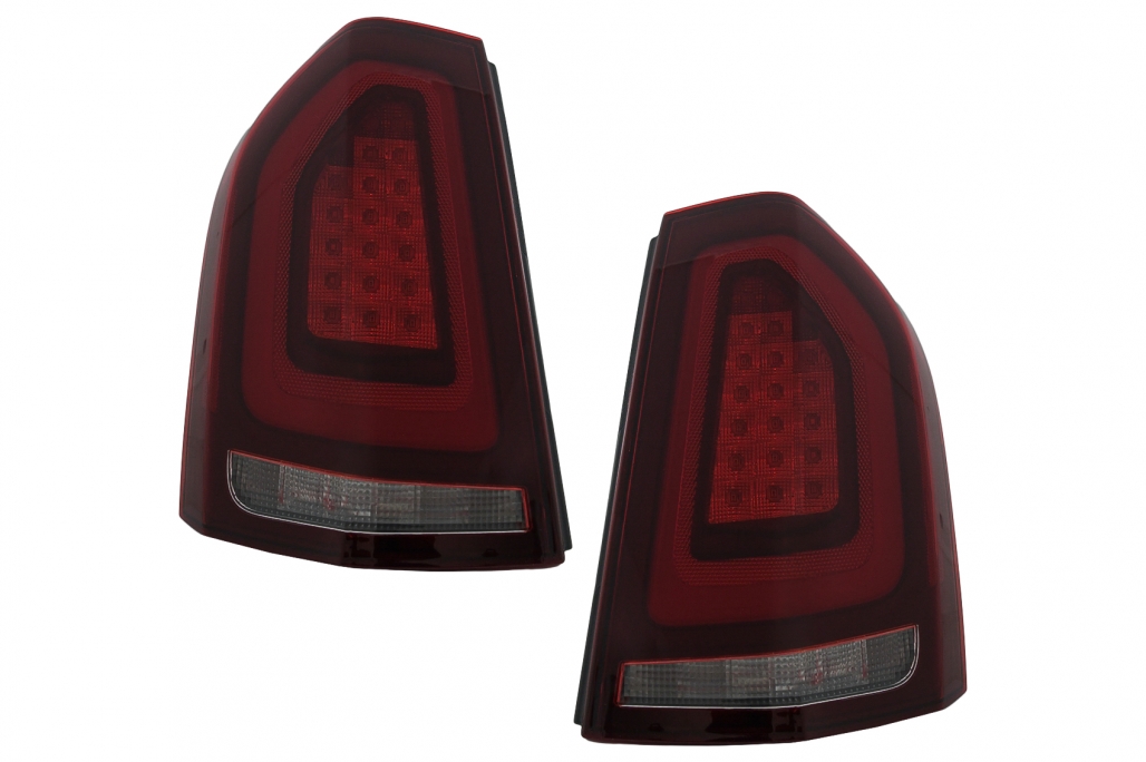 Stopuri Litec LED VW Scirocco III 08-10 rosu / fum Performance AutoTuning