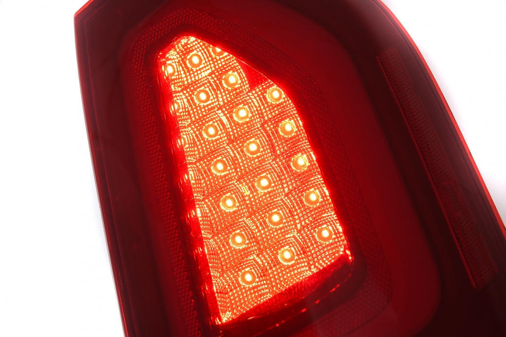 Stopuri Litec LED VW Scirocco III 08-10 rosu / fum Performance AutoTuning