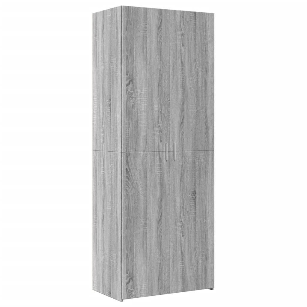 Dulap înalt, gri sonoma, 70x42,5x185 cm, lemn prelucrat GartenMobel Dekor