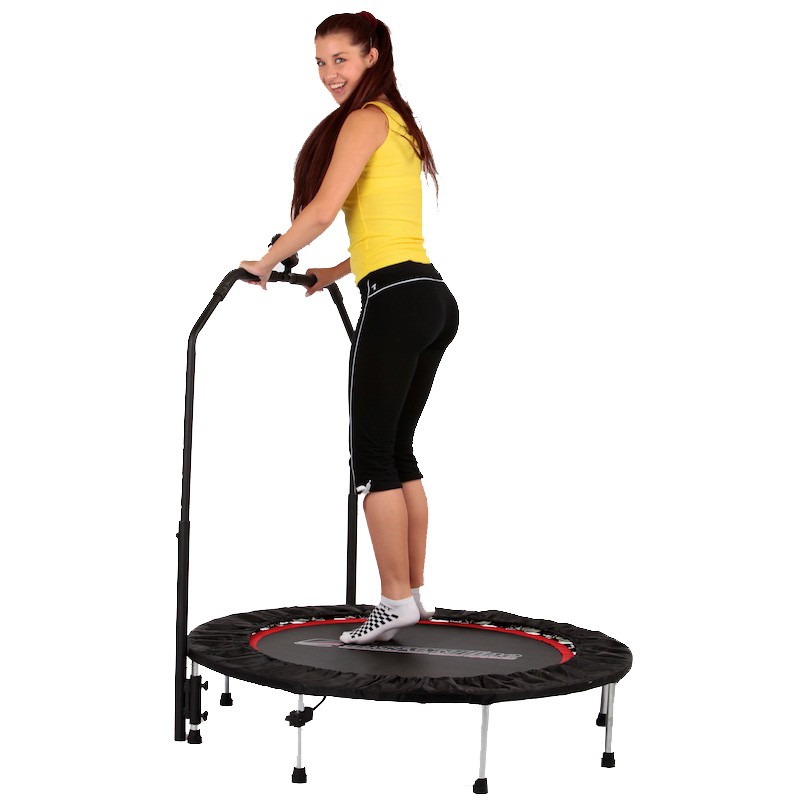 Trambulina cu maner PROFI Digital 140 cm FitLine Training