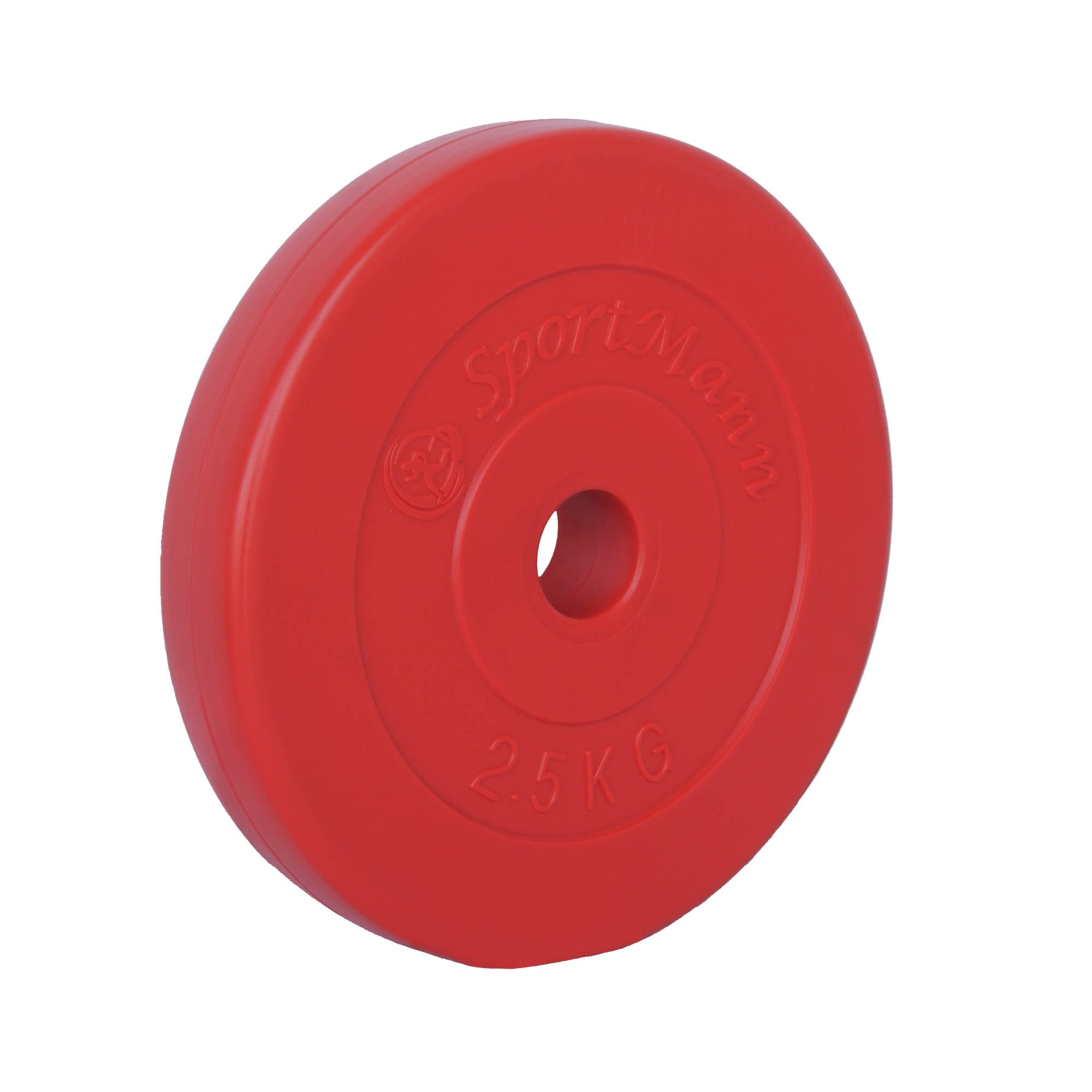 Greutate PVC 2.5kg/31mm Sportmann - rosu FitLine Training