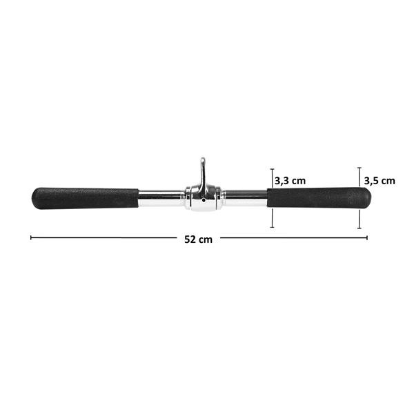 Bara dreapta biceps/triceps HMS UW12 FitLine Training